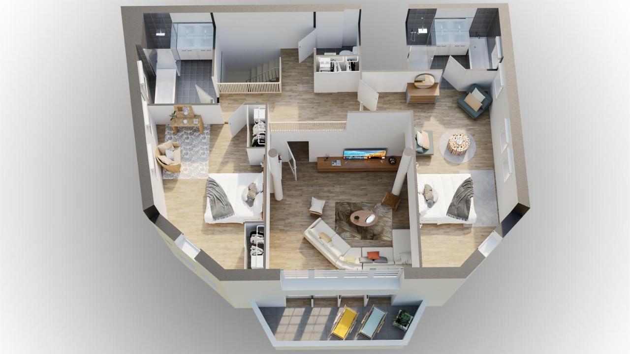 La Cle De Quentovic ◎ Duplex De 150 M2 ◎ Standing Apartment Le Touquet Exterior photo